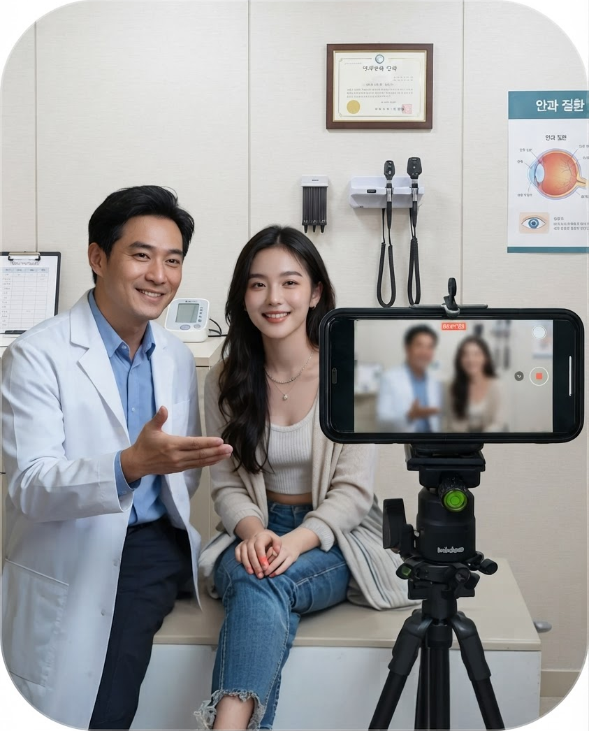 의료진과 함께하는 콘텐츠 촬영